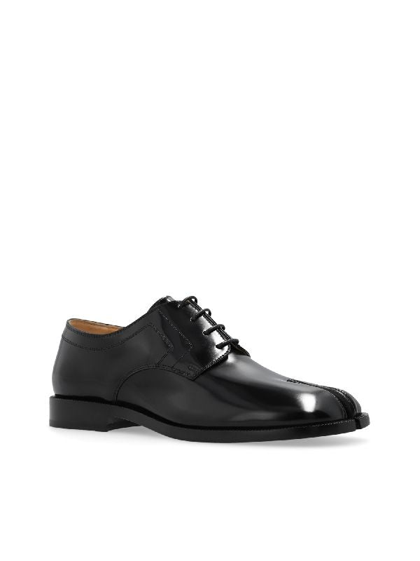 Tabi Patent Leather Lace-Up
  Shoes