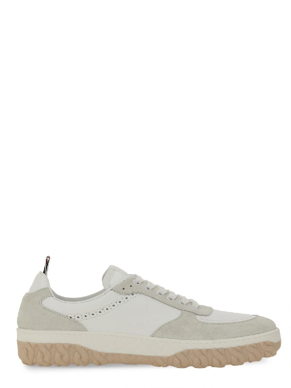 Rwb Tab Letterman Calfskin Sneakers