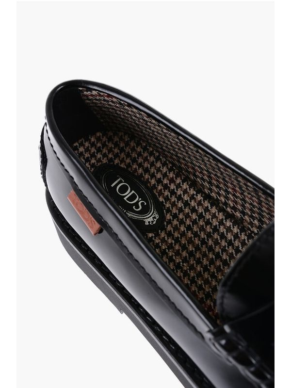 Black Calfskin Loafers