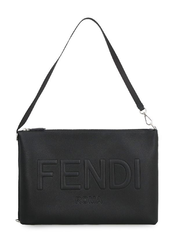 Fendi Pc Pouch Black Clutch Bags