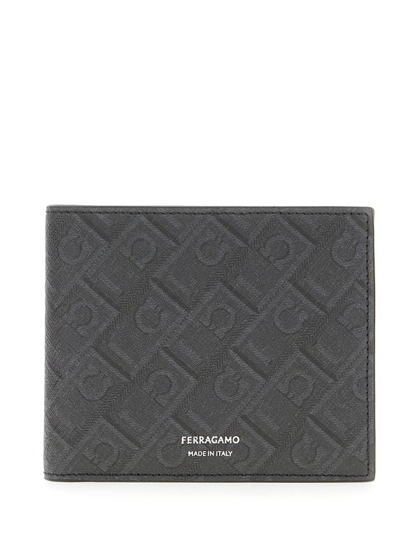 Allover Gancini Logo Bi Fold
  Wallet