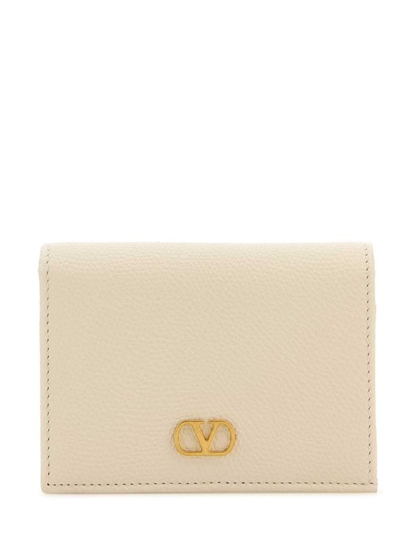 Valentino White Card Holders