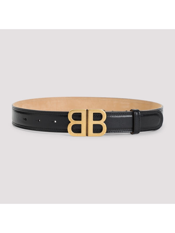 BB Logo Leather Belt