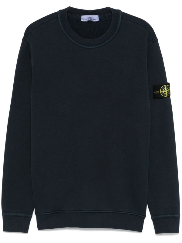 Wappen Patch Crewneck Cotton
  Sweatshirt