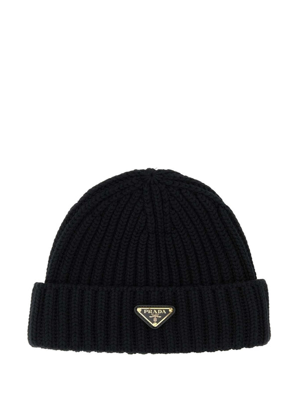 Prada Black Beanies