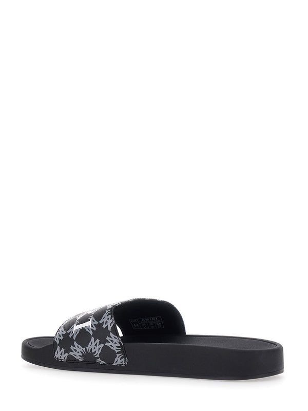 Amiri Black Slides