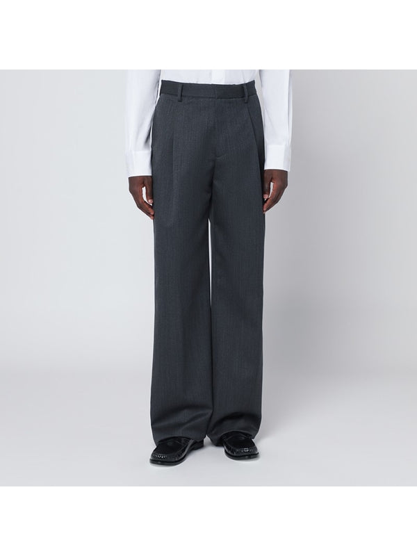 Lardini Grey Tailored Pants