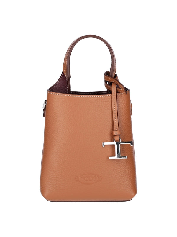 Tod'S Brown Tote Bags