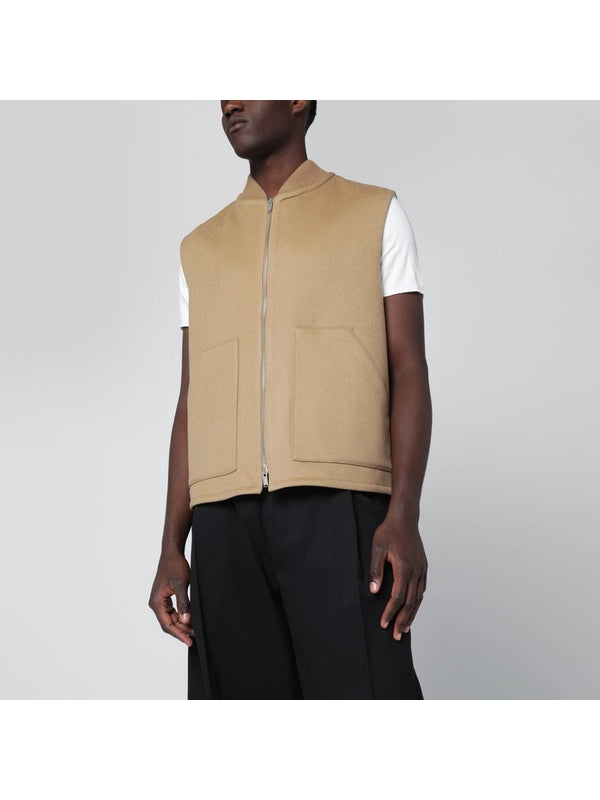 Lardini Beige Vests