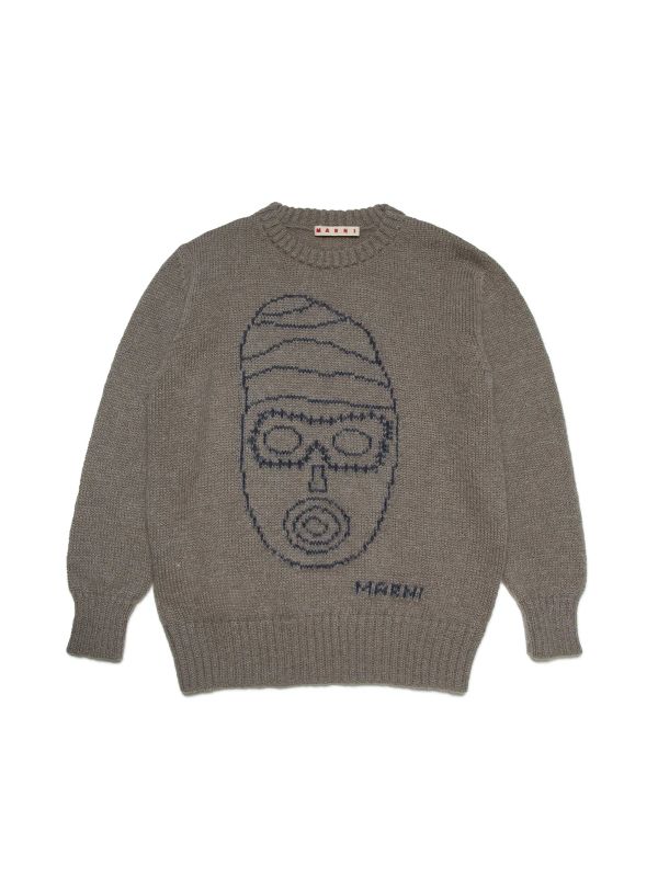 Graphic Jacquard Knit