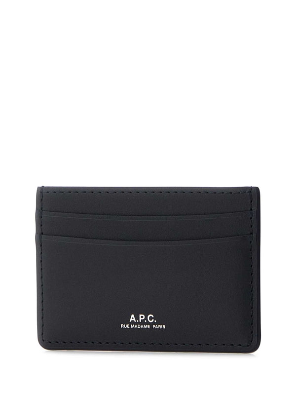 Andre Logo Printing Leather Card Wallet