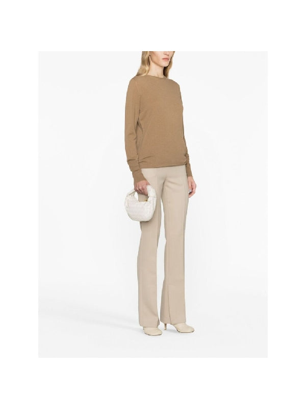 Crew Neck Cashmere Knit