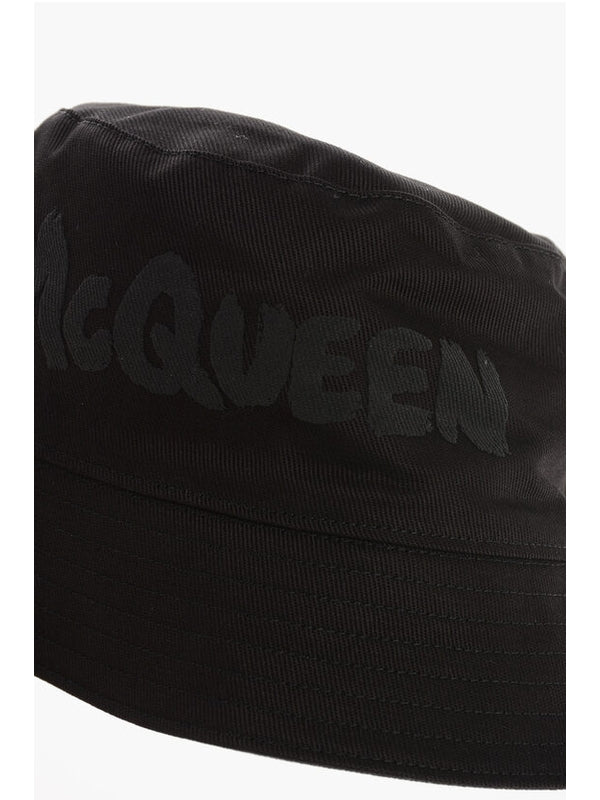 Alexander Mcqueen Black Bucket Hats