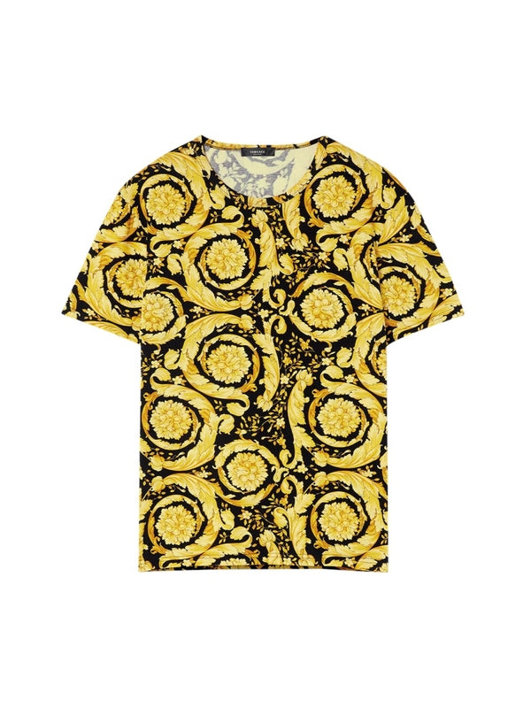 Barocco Printing Short Sleeve T-Shirt