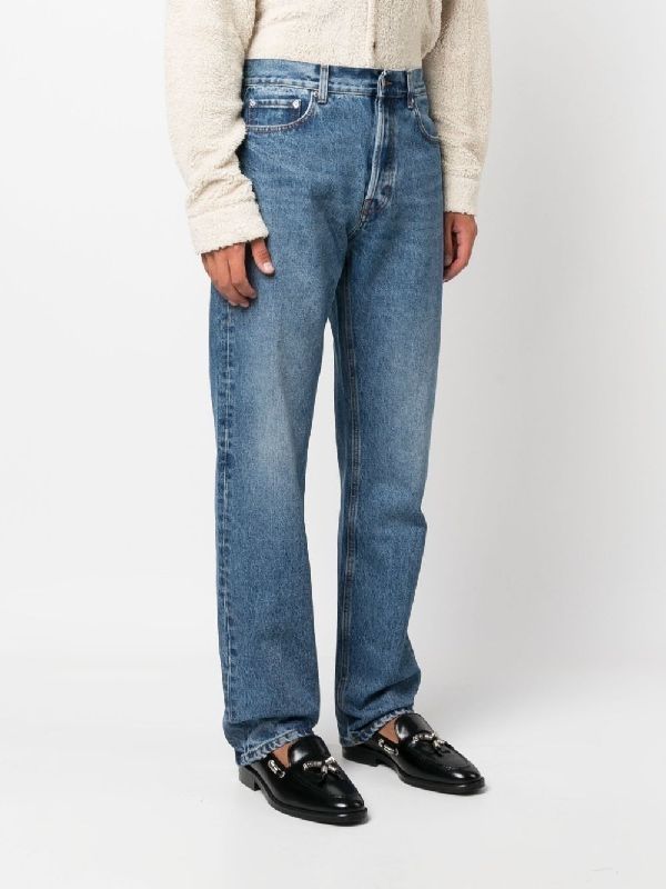 Straight Cut Denim Pant