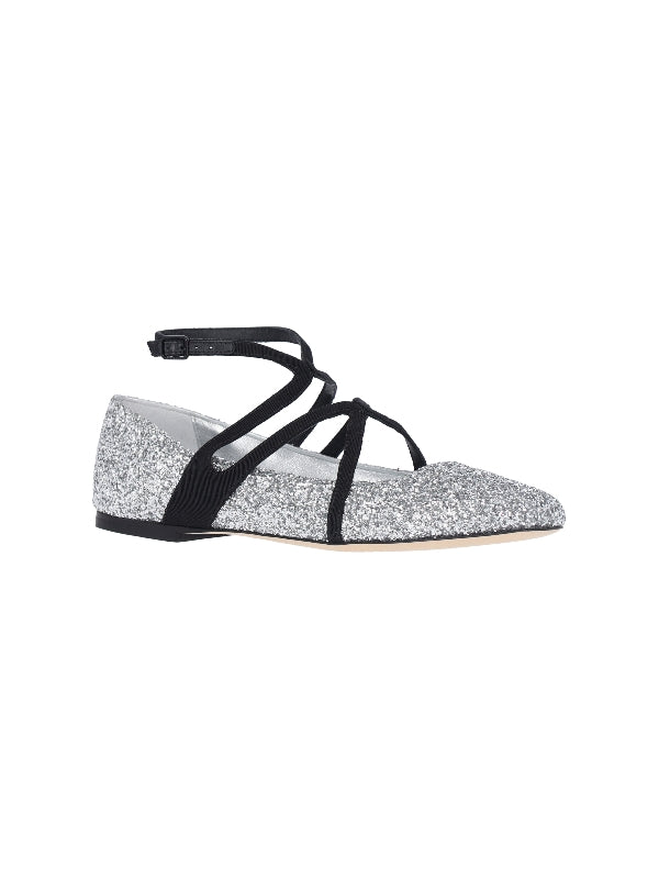 Astoria Glitter Flat Shoes