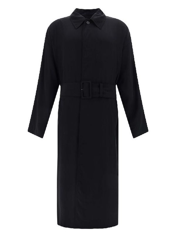 Black Lyocell Coat