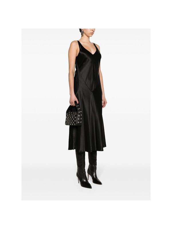 Stud Embellished Leather Tote
  Bag