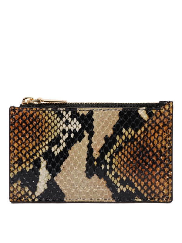 Alexander Mcqueen Beige Card Holders