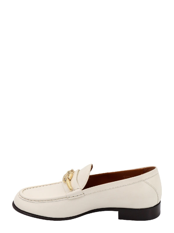 V Logo Calfskin Loafer