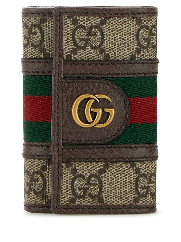 Ophidia GG Logo Keyholder Wallet