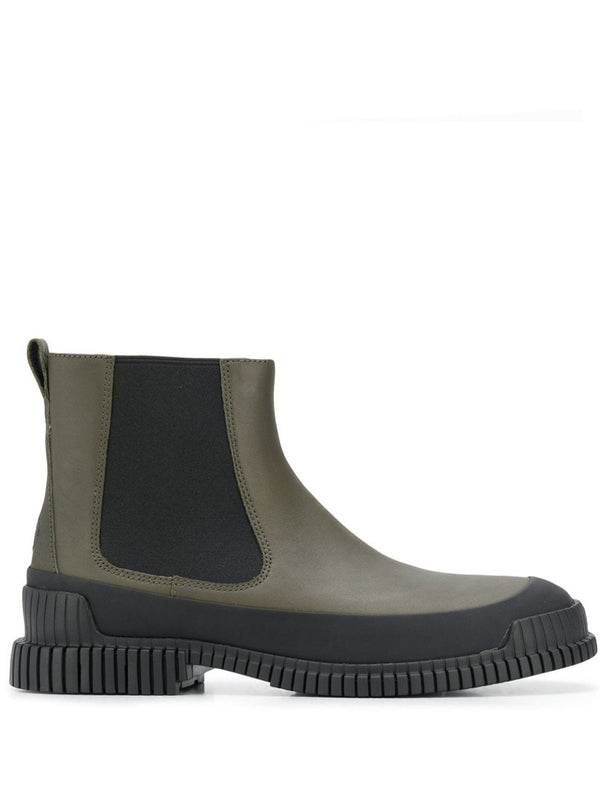 Camper Green Chelsea Boots