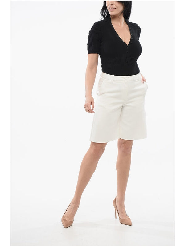 Valentino White Shorts