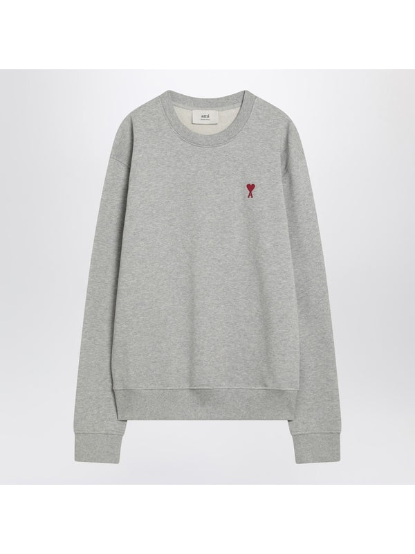 Embroidered Logo Cotton Sweatshirt