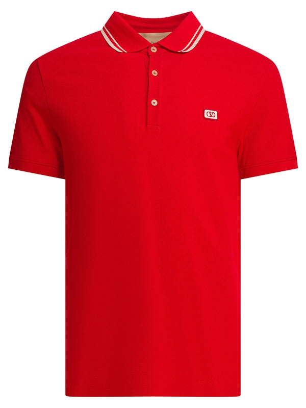 Valentino Red Polo Shirts
