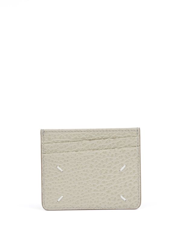 Back Stitch Leather Card Wallet