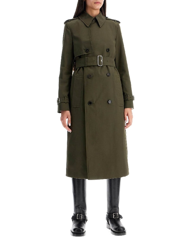 Belted Double Trench Coat - Jente