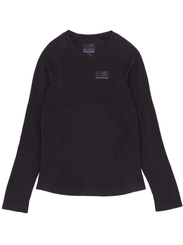 Salomon Logo Nylon Long Sleeve Top