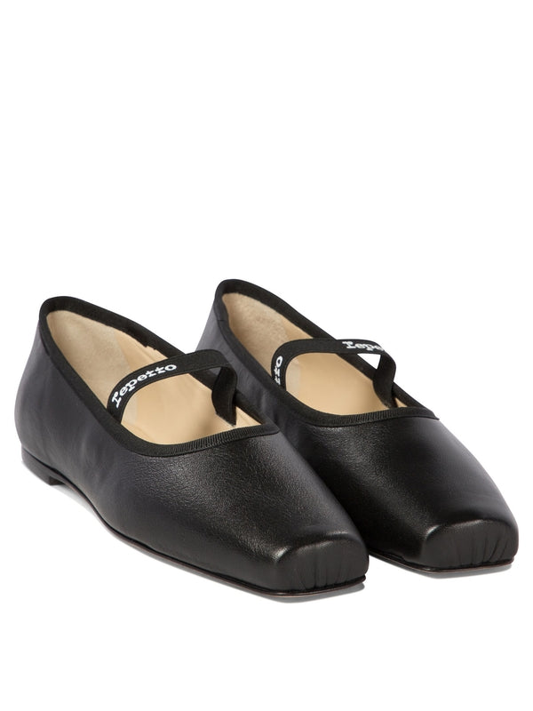 Lisbeth Leather Flat Shoes