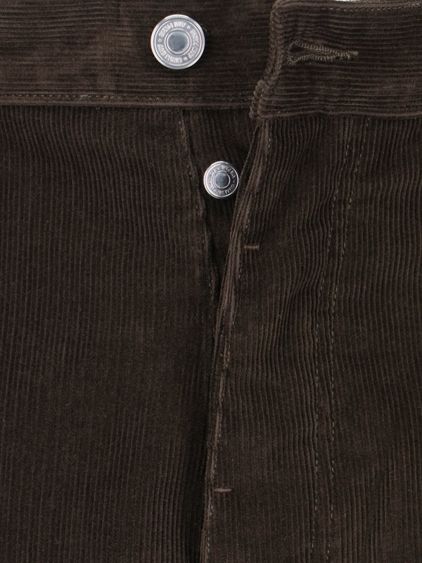 Back Logo Patch Corduroy Pants