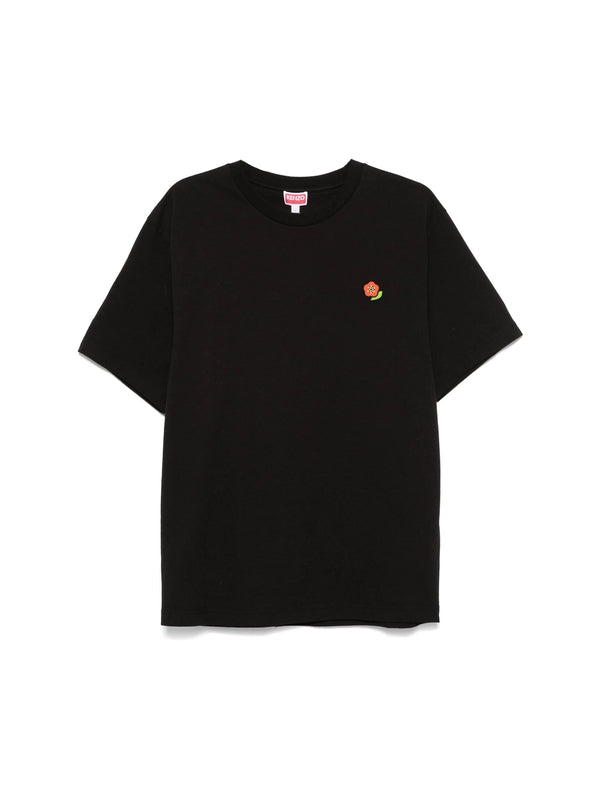 Bokeh Flower Printing Short
  Sleeve T-Shirt