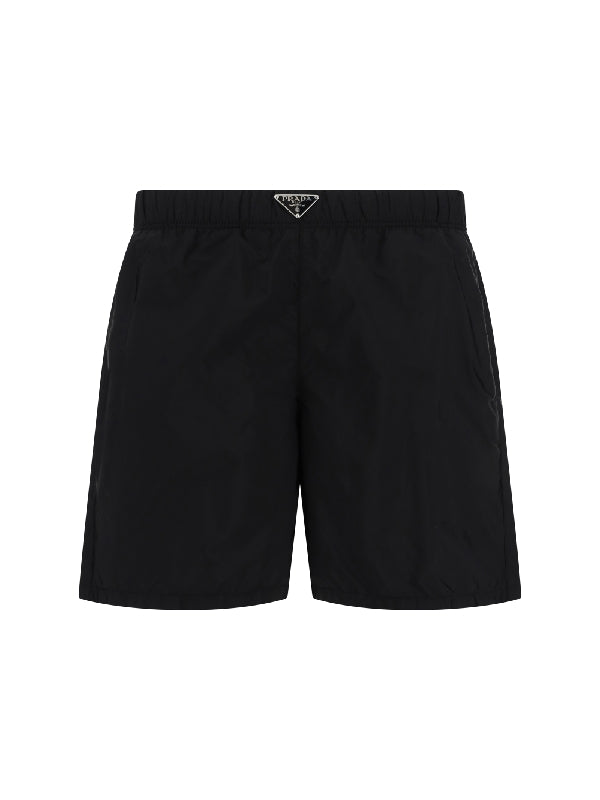 Triangle Logo Banding Swim Pants