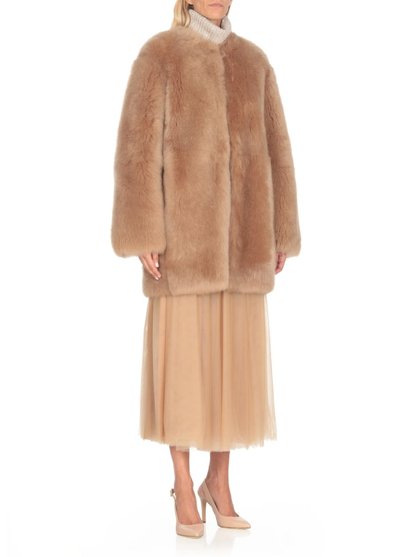 Fur Shearling Coat