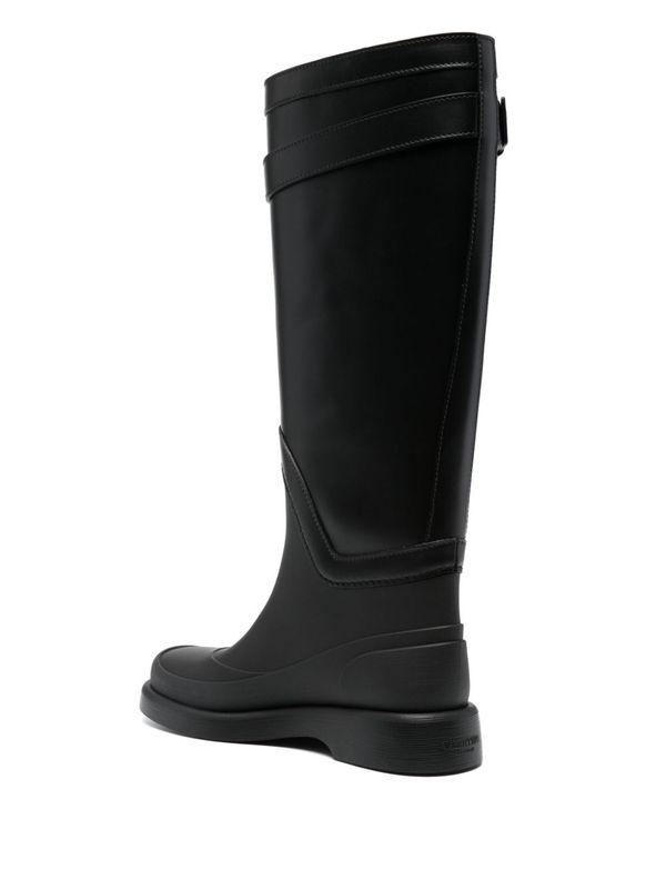 V Logo Rain Boots