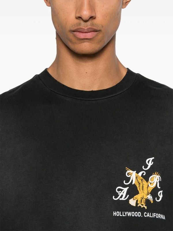 Amiri Black Half Sleeve