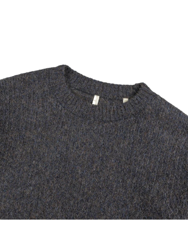 Sunflower Navy Knitted