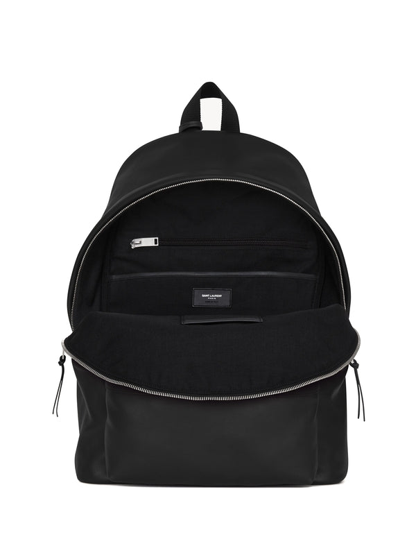 Black Calfskin Backpack