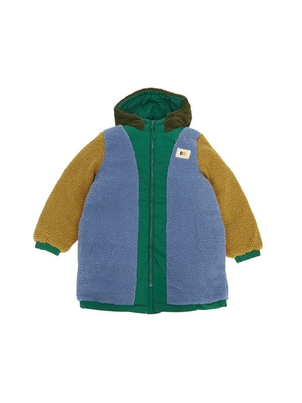 Bobo Choses - Printed Reversible Shearling Padded
  Jacket - Jente