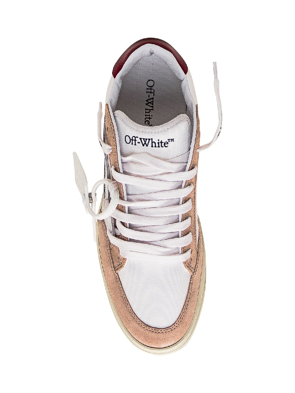 Zip Tie Leather Panel Canvas 5.0 Sneakers