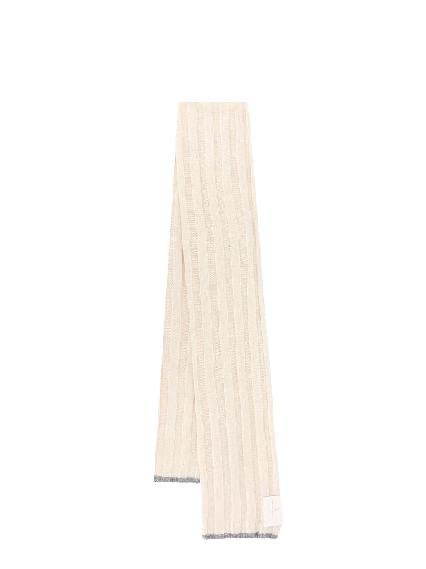 Cashmere Ribbed Muffler