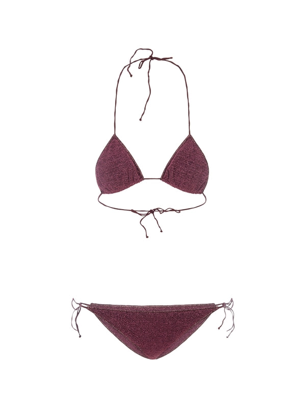 Lumiere Lurex Bikini Set