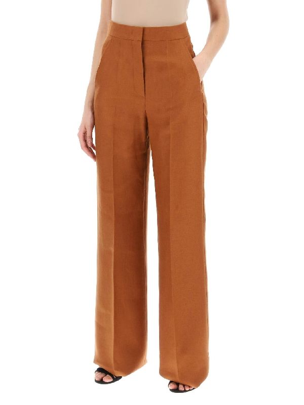 Hangar Linen Wide Pants - Jente