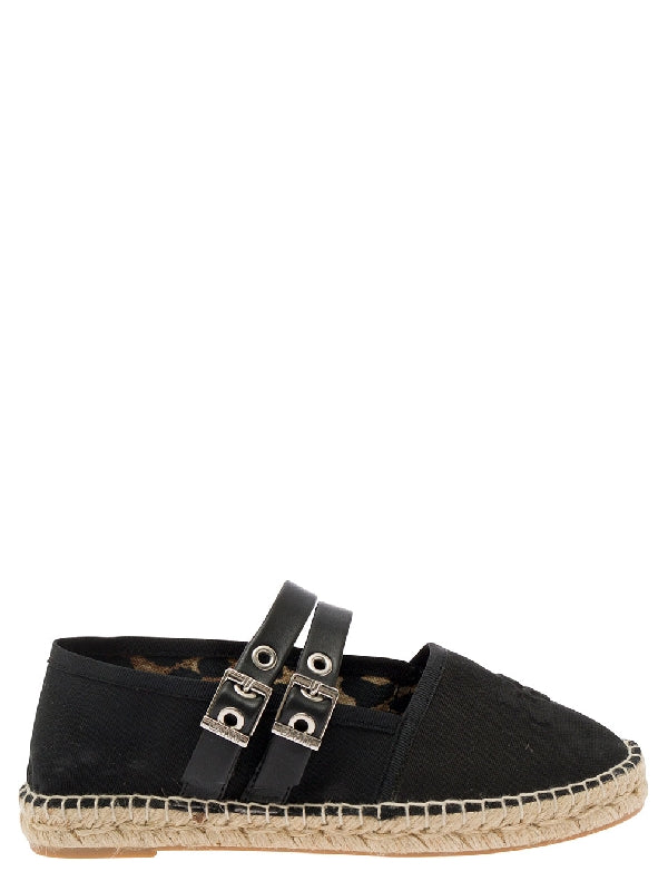 Buckle Strap Espadrille Sandals