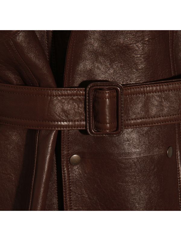 Saint Laurent Brown Coat