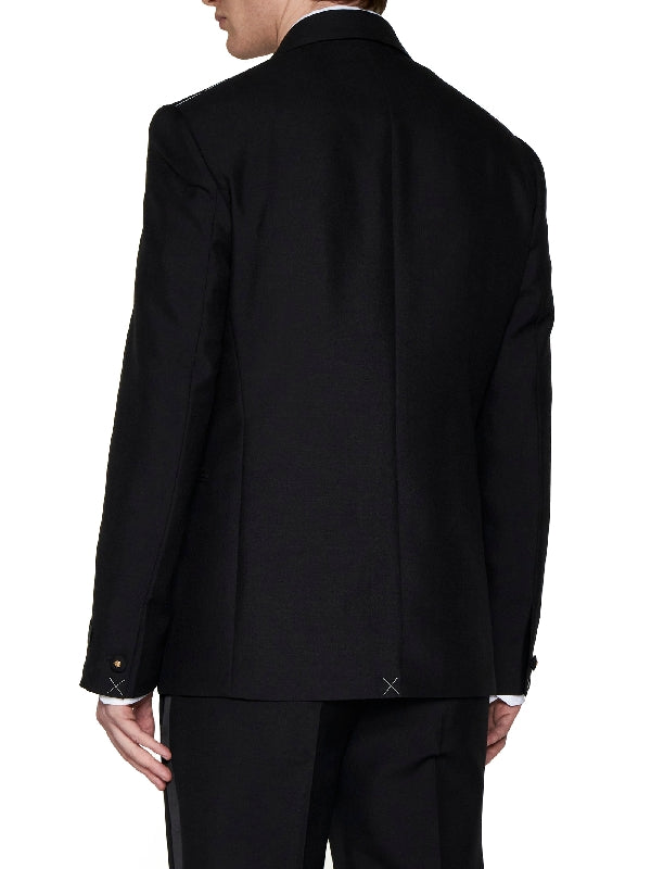 Wool Mohair Single Tailored Jacket