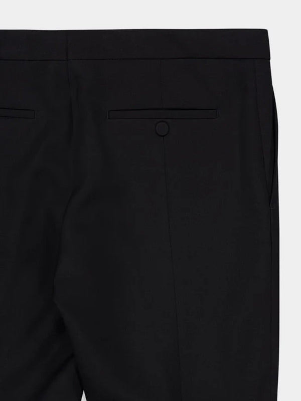 Alexander Mcqueen Black Tailored Pants